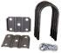 Rockwell Tie Plate Kit for 3" Round Trailer Axle #APUBR-8
