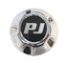 PJ TRAILER Chrome Trailer Hub Cover, 5 on 5" #130407
