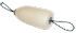 Pre-Rigged 5" x 11" Bullet Nose / Crabbing Float, White