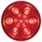 LED 4" Round Red Vehicle / Trailer Tail Light #STL13RB
