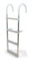 DOTLINE Folding 4-Step Boat Ladder #P-4W