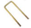LOADRITE Zinc Plated U-Bolt, 1/2" x 3.03" x 8.75" #2049.66