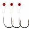 No Alibi, Alien Jig Head, White Head, 3/8 oz #NA-JHW-3/8U