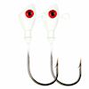 No Alibi, Alien Jig Head, White Head, 1/2 oz #NA-JHW-1/2U