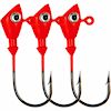 No Alibi, Alien Jig Head, Red Head, 3/8 oz #NA-JHR-3/8U