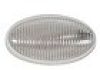 Clear Oval Porch/Utility Light w/Switch #RVPL7C