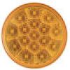LED Micro-Flex&trade; 4" Round Amber Park/ Turn Light #STL23AB