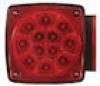 LED Micro-Flex&trade; Right Hand Under 80" Wide Trailer Tail Light #STL28RB