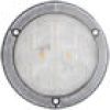Clear LED 4" DOT Round Back-Up Light w/Reflex Flange #BUL11CBX