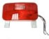 RV Left Hand Trailer Tail Light w/ White Base #RVST56