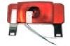 Low Profile RV Left Hand Trailer Tail Light w/ Black Base #RVSTB61
