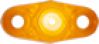 Amber Mini LED Marker/Clearance Light #MCL04AUAH2B