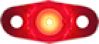 Red Mini LED Marker/Clearance Light #MCL04RUAH2B