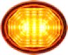 Amber LED Oval Marker/Clearance Light #MCL20AHCHB