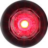 3/4" Red LED Marker/Clearance Light w/ Grommet, Smoked #MCL10DSRHDFB
