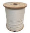 1/4" x 600' White Nylon 3-Strand Twist Rope
