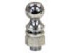 2" Chrome Trailer Hitch Ball, 1-1/4" Shank #1802148