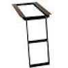 Retractable 2-Rung Truck Step (Black) 19-3/4" x 24-1/2" #5232000