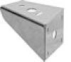 Plow Light Hood Bracket, Extended #PLB12SS