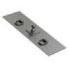BUYERS Gooseneck Hitch Plate w/ D-rings, 2-5/16" #3014981