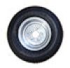 LOADSTAR 20.5 x 8.0 x 10" Tire & Galv. Rim, Load Range E
