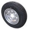 TRACKER Retrofit ST145/R-12" Radial Tire & Silver Modular Rim, L.R. D
