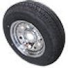 TRACKER Retrofit ST205/75R-15" Radial Tire & Chrome Mod. Rim, L.R. D