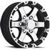 15" Aluminum Spoke w/Black Machined Lip 6-Lug Trailer Wheel (6" Width)