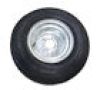 LOADSTAR 20.5 x 8.0 x 10" Tire & 4-Lug Galv Rim, Load Range E