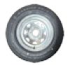 LOADSTAR ST205/75R-15" KR53 RADIAL Tire & Galvanized Rim, L.R. C