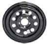 Dexstar 14" 5-Lug Painted Modular Trailer Wheel Rim, Black