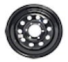 DEXSTAR 15" 6-Lug Painted Modular Trailer Wheel Rim, Black