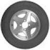 LOADSTAR ST145/R-12" Radial Tire & Aluminum 5-Star Rim, L.R. D