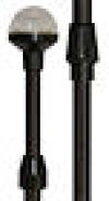 LED Telescopic Boat Stern Light 26"- 48" with Black EDC Coated Pole