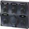 SeaSense 5 Gang "Wave" Toggle Panel #50031295