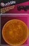 2-3/16" Amber Reflex Reflector, Self Adhesive #45A