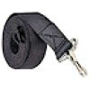 Black 1" x 96" Poly-Web Bimini Top Strap with Hardware