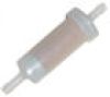 MOELLER Disposable In-Line Fuel Filter 3/8" Barbs, 10 Micron #118-7831