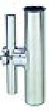 PERKO Clamp On Rod Holder, 3/4" to 1" Rails #1215DPOCHR