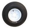 ECO-TRAIL 5.70x8 Trailer Tire & Painted Rim, Load Range C
