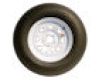 ECO-TRAIL ST205/75D-15" Tire & Painted Rim, Load Range C