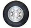 RAINIER ST215/75R-14" RADIAL Tire & Galvanized Rim, Load Range C