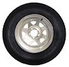 ECO-TRAIL ST225/75D-15" Tire & Galvanized Rim, Load Range D