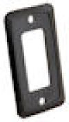 Furniture Switch Face Plate, Black #13935