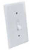 Standard Single Pole On/Off Switch, White #15035
