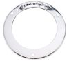 TECNIQ 4" Round Light Stainless Steel Trim Ring, T40 #T40-0S00-1