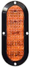 TECNIQ Amber Surface Mount Oval LED Tail Light, T61 #T61-AAVP-1