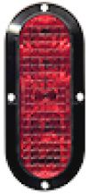 TECNIQ Red Surface Mount Oval LED Tail Light, T61 #T61-RRVP-1