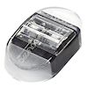 TECNIQ Clear Red Stud Mount Sidemarker LED Light, S14 #S14-RCS0-1