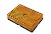 TECNIQ Amber Rectangle LED Sidemarker Light w/ Reflector, S25 #S25-AA00-1